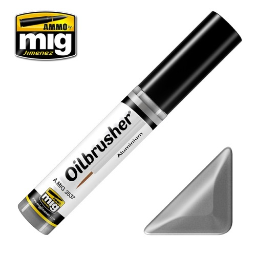 Ammo Mig Oilbrusher Aluminium