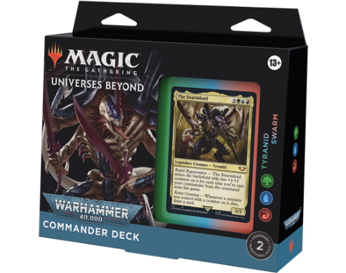 Magic The Gathering: Universes Beyond: Warhammer 40,000 Commander Standard Edition: Tyranid Swarm