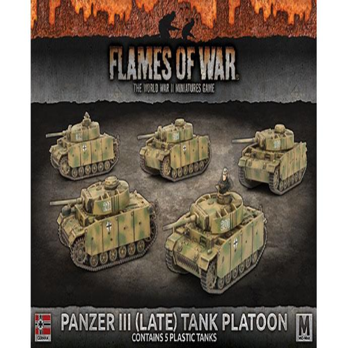 Panzer III Tank Platoon Late Mid War