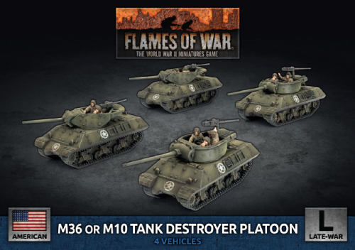 M36 Or M10 Tank Destroyer Platoon