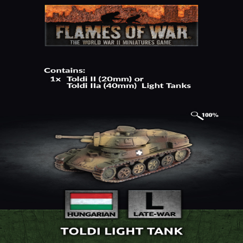 Hungarian Toldi Light Tank