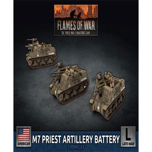 M7 Priest Artillery Battery