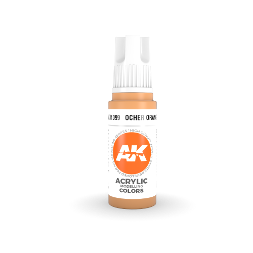 AK Interactive 3rd Gen Acrylic Ochre Orange 17ml