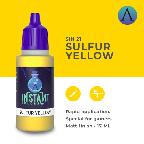 Instant Colors- SULFUR YELLOW