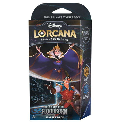Lorcana: Rise Of The Floodborn Starter Deck - Amber & Sapphire