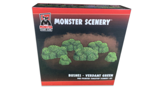 Monster Scenery: Verdant Green Bushes