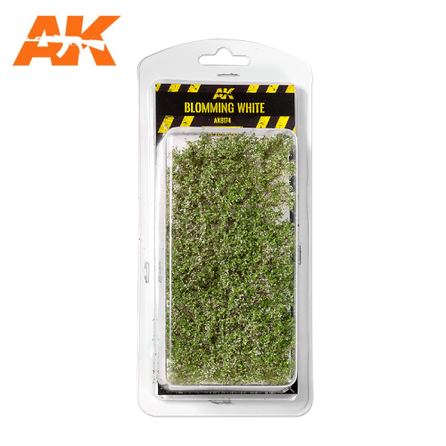AK Interactive Blomming White Shrubberies 1/35 / 75mm / 90mm