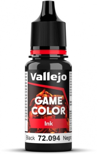 Vallejo Game Color Black Ink
