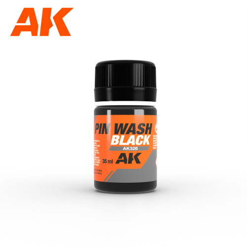 AK Interactive Pin Wash Black