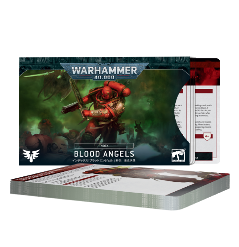 Blood Angels 10th Edition Index Cards