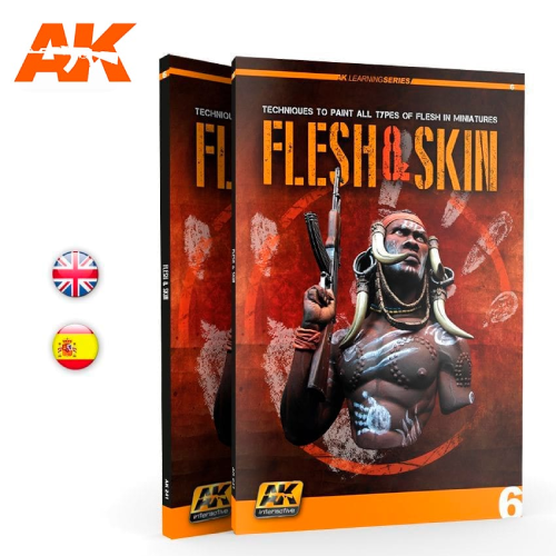 AK Interactive Learning Series #6 Flesh and Skin - English