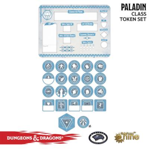Dungeons & Dragons: Paladin Token Set