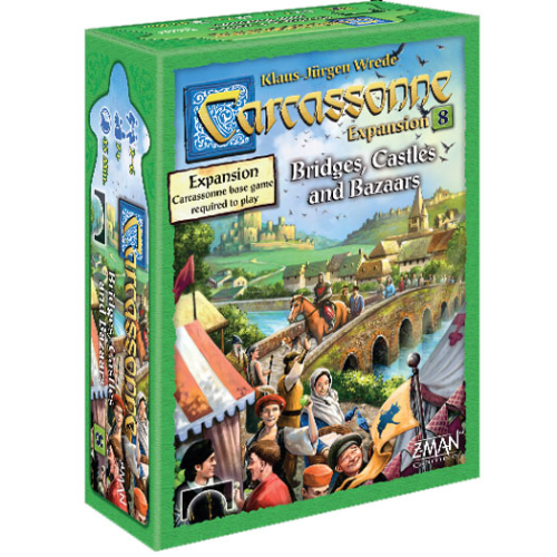 Carcassonne Expansion 8: Bridges, Castles, and Bazaars