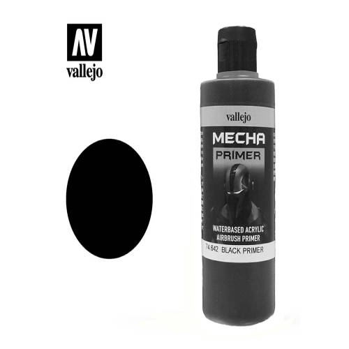 Vallejo Mecha Primer Black 200ml