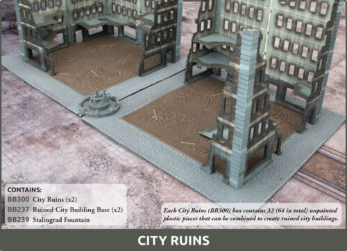 Eastern Front Ruined City Bundle 15mm