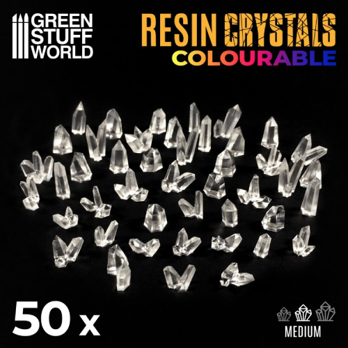GSW- Resin Crystals Clear Medium