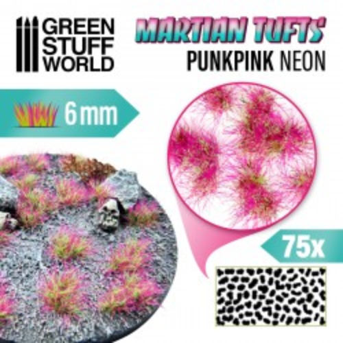GSW - Punkpink Neon 6mm Tuft