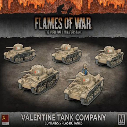 Valentine Tank Company Mid War