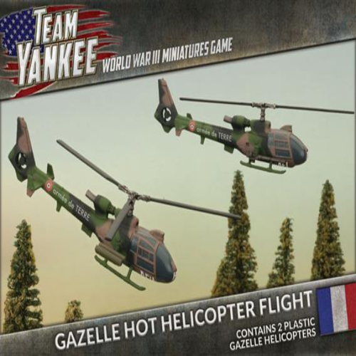 French Gazelle Helecoptor Flight
