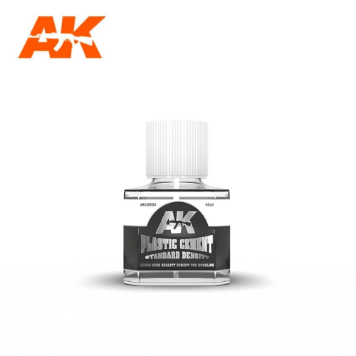 AK Interactive Plastic Cement Standard Density 40ml (Plastic Glue)
