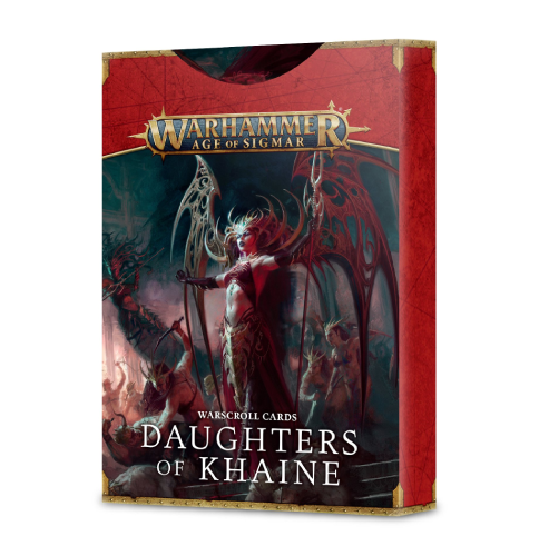 Daughter's Of Khaine 3rd Edition Warscroll Cards