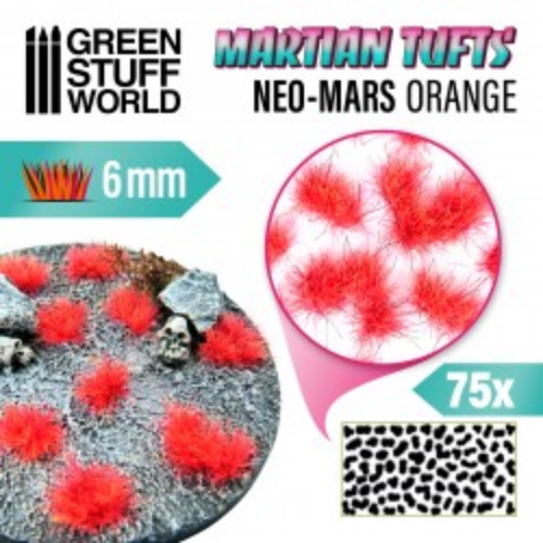 GSW - Neo-Mars Orange 6mm Tuft