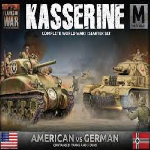 Kasserine Complete World War II  American vs German Starter Set