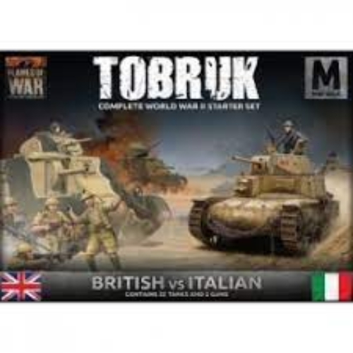 Tobruk: Complete Word War II British vs Italians Starter Set