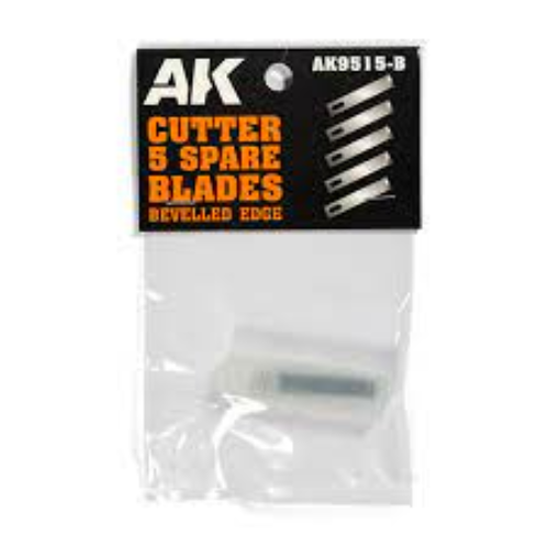 AK Cutter Spade Blades - Bevelled Edge