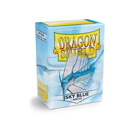Dragon Shield: Sky Blue 100 CT Matte Sleeves