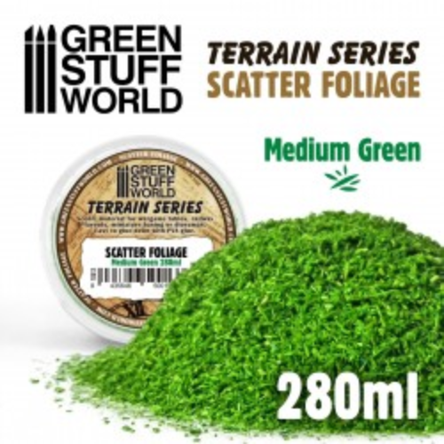 GSW- Scatter Foliage Medium Green 280ml Tub