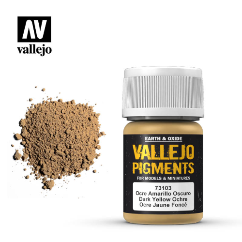 Vallejo Pigments: Dark Yellow Ochre