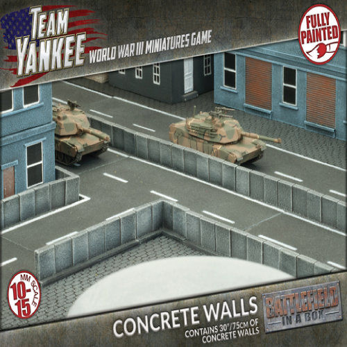 Team Yankee Concrete Walls