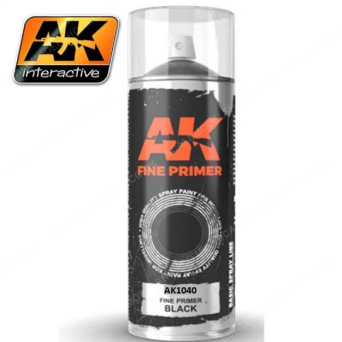 Fine Black Primer Spray 200ml