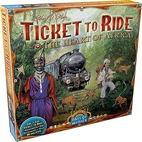 Ticket To Ride: The Heart Of Africa Expansion