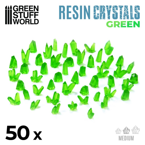 GSW- Green Resin Crystals