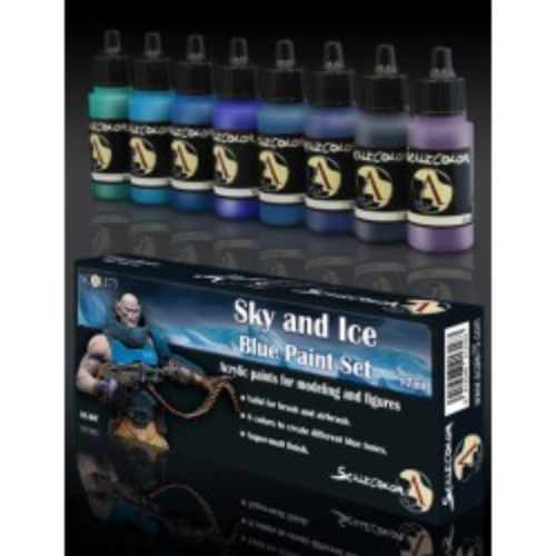 Sky and Ice Paint Set
