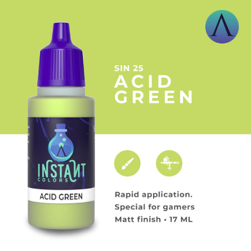 Instant Colors- ACID GREEN