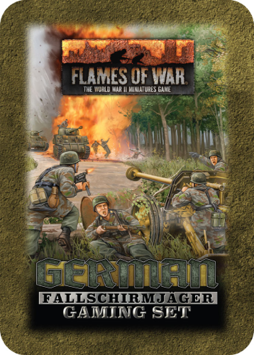 Flames of War Fallschirmjager Gaming Set