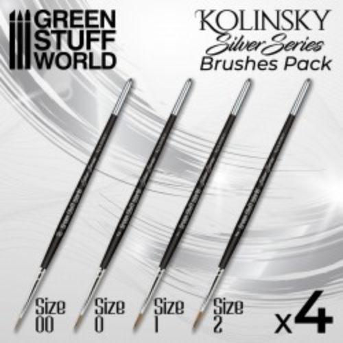 GSW- Silver Series Kolinsky Set
