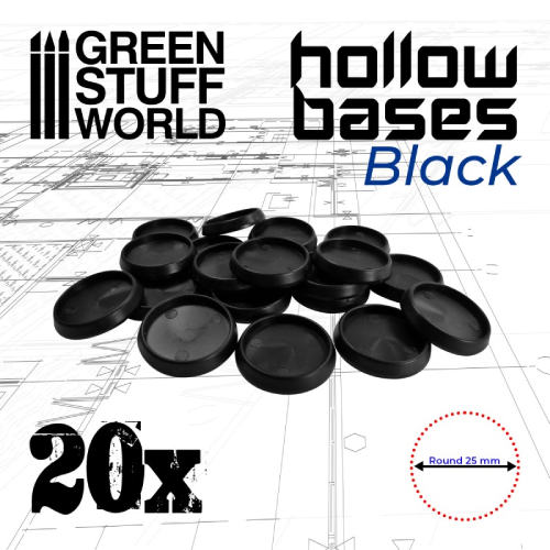 GSW - Hollow Plastic Round 25mm