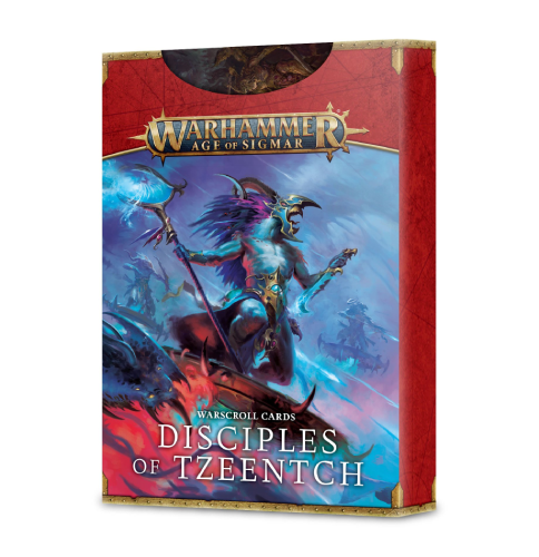 Disciples Of Tzeentch Warscroll Cards 3rd Edition