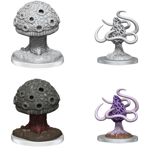 D&D Nolzurs Unpainted Miniatures: Shrieker & Violet Fungus