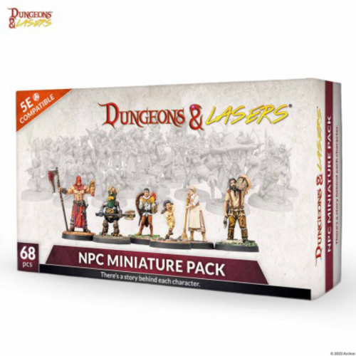 Dungeons and Lasers - NPC Miniature Pack