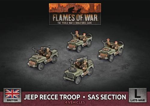 Jeep Recce Troop SAS Section