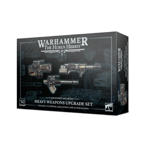 Age of Darkness: Horus Heresy Heavy Weapons Upgrades - Lascannons, Autocannons, and Vulkite Culverins