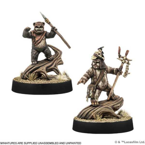 Star Wars Legion: Logray and Wicket
