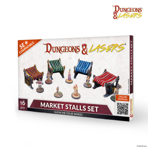 Dungeons and Lasers - Market Stalls Set