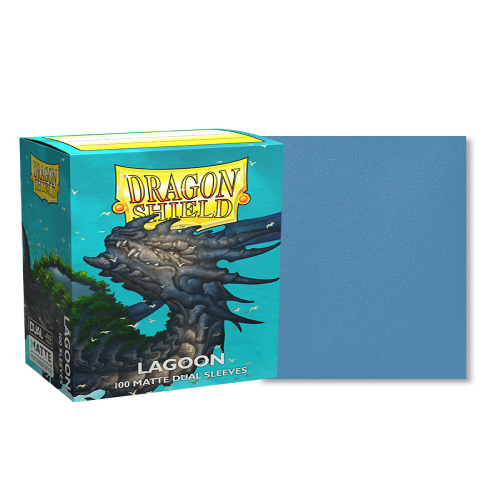 Dragon Shield: Dual Matte Lagoon (100) — Lords of War Games and Hobbies