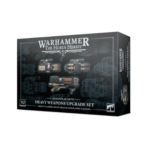Age of Darkness: Horus Heresy Heavy Weapons Upgrades - Multi-Meltas, Heavy Flamers, and Plasma Cannons